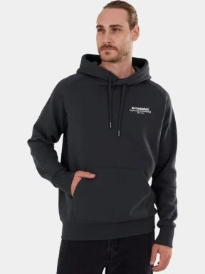 Fundango Talis Hooded Sweatshirt férfi kapucnis pulóver szürke színben 1