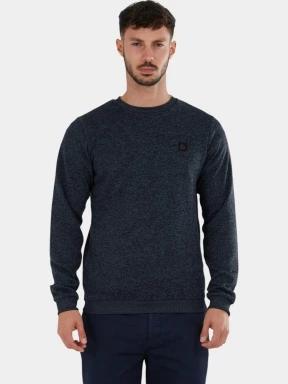 Fundango Randall Pullover férfi pulóver sötétkék színben 1