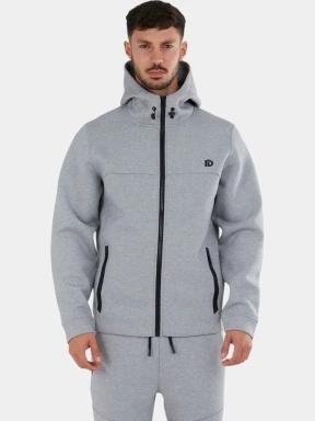 Fundango Hamal Tech Hoodie férfi kapucnis pulóver szürke színben 1