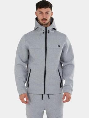 Fundango Hamal Tech Hoodie férfi kapucnis pulóver szürke színben 1