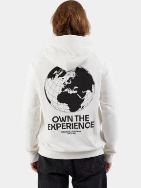 Fundango Kronos Hooded Sweatshirt férfi pulóver fehér színben 3