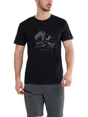Fundango Legend T-shirt férfi rövid ujjú póló fekete színben 1