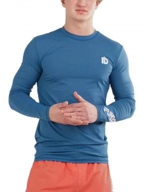 Fundango Manado Long Rashguard férfi hosszú ujjú lycra sötétkék színben 3