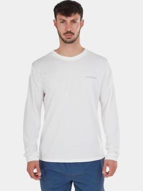 Fundango Maurice Long Rashguard férfi hosszú ujjú lycra fehér színben 1