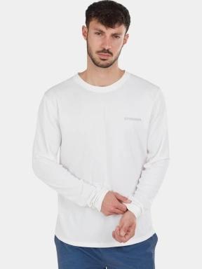 Fundango Maurice Long Rashguard férfi hosszú ujjú lycra fehér színben 3