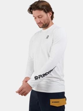 Fundango Manado Long II Rashguard férfi hosszú ujjú lycra fehér színben 1