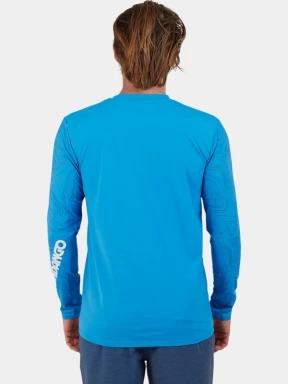 Fundango Manado Long II Rashguard férfi hosszú ujjú lycra világoskék színben 3