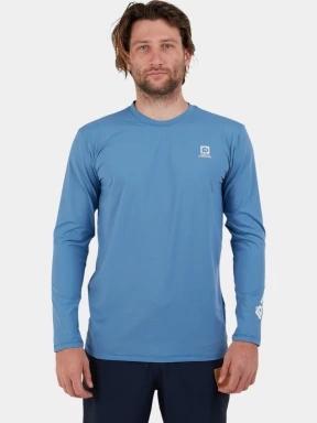 Fundango Manado Long II Rashguard férfi hosszú ujjú lycra kék színben 1