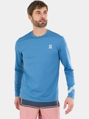 Fundango Manado Long III Rashguard férfi hosszú ujjú lycra kék színben 1