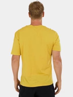 Fundango Wanaka Merino T-shirt férfi rövid ujjú póló sárga színben 3