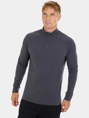 Fundango Temuka Merino Halfzip férfi aláöltöző felső szürke színben 1