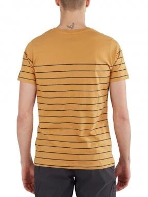 Fundango Jaggy Pocket T-shirt férfi rövid ujjú póló sárga színben 3