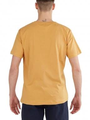 Fundango Talmer T-shirt férfi rövid ujjú póló sárga színben 3