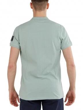 Fundango Molton Poloshirt férfi galléros póló zöld színben 3