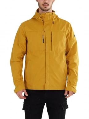 Fundango Managa jacket férfi átmeneti kabát sárga színben 1