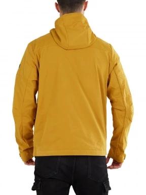 Fundango Managa jacket férfi átmeneti kabát sárga színben 3
