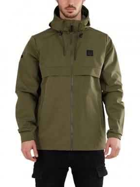 Fundango Clayton Casual Jacket férfi átmeneti kabát zöld színben 1