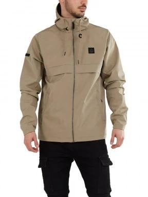 Fundango Clayton Casual Jacket férfi átmeneti kabát homok színben 1
