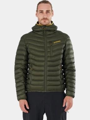 Fundango Rauris Down Jacket férfi pehelykabát zöld színben 1