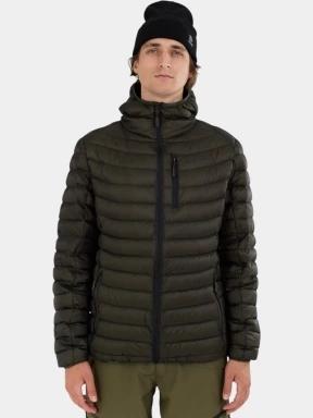 Fundango Rauris Down Jacket férfi tollkabát oliva színben 1