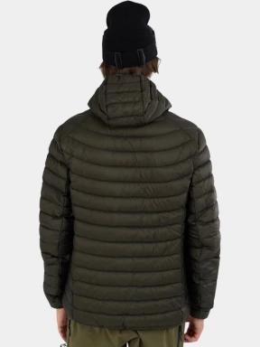 Fundango Rauris Down Jacket férfi tollkabát oliva színben 3
