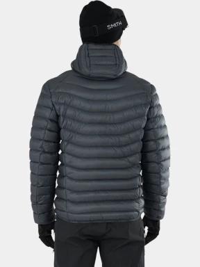 Fundango Rauris Down Jacket férfi tollkabát szürke színben 1