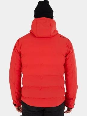 Fundango Portage Padded Jacket férfi steppelt síkabát piros színben 3