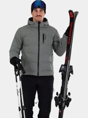 Fundango Portage Padded Jacket férfi steppelt síkabát zöld színben 1