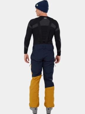 Fundango Teak Colourblock Pants férfi sínadrág sötétkék színben 1