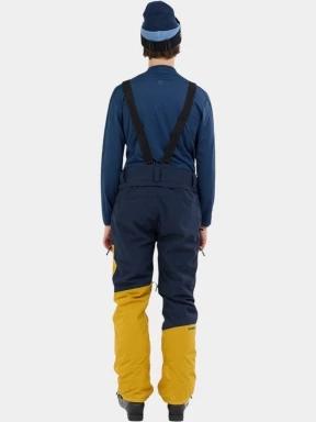Fundango Teak Colourblock Pants férfi sínadrág sárga színben 3