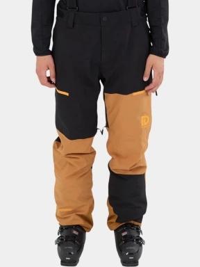 Fundango Teak Colourblock Pants férfi sínadrág barna színben 1