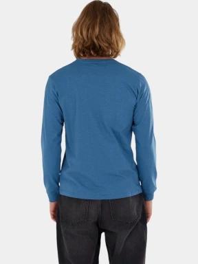 Fundango Justin Longsleeve T-shirt férfi hosszú ujjú póló kék színben 3