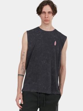 Fundango Alon Surf Tank-T férfi atléta fekete színben 1