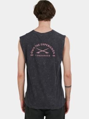 Fundango Alon Surf Tank-T férfi atléta fekete színben 3