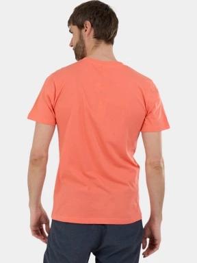 Fundango Vital Graphic-T férfi rövid ujjú póló piros színben 3