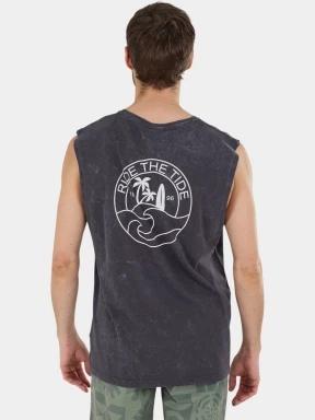 Fundango Alon II Surf Tank-T férfi atléta fekete színben 3
