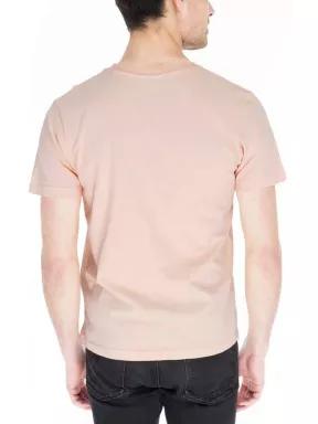 Fundango Basic T Logo 6 férfi rövid ujjú póló rózsaszín színben 3