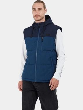 Fundango Karl Padded Vest férfi mellény kék színben 1