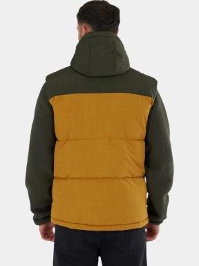 Fundango Karl Padded Vest férfi mellény sárga színben 3