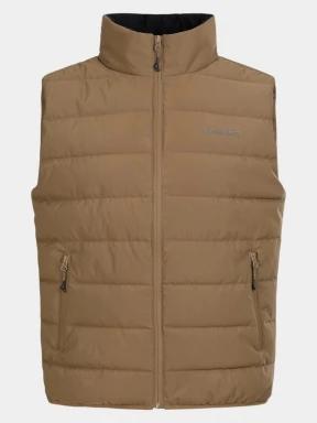 Fundango Vance Padded Vest férfi mellény barna színben 1
