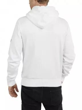 Fundango Hoover Hooded sweatshirt férfi kapucnis pulóver fehér színben 3