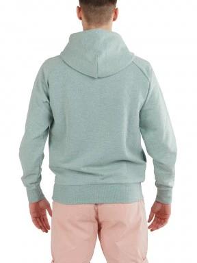 Fundango Talis Hooded Sweatshirt férfi kapucnis pulóver zöld színben 3
