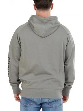 Fundango Talis Hooded Sweatshirt férfi pulóver zöld színben 3