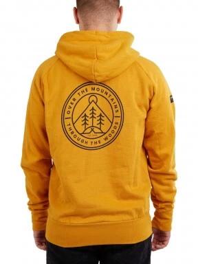 Fundango Talis Hooded Sweatshirt férfi kapucnis pulóver sárga színben 3