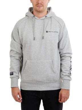 Fundango Dixon Hooded Sweatshirt férfi kapucnis pulóver fehér színben 1