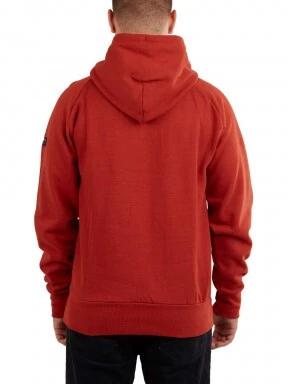 Fundango Dixon Hooded Sweatshirt férfi kapucnis pulóver narancssárga színben 3