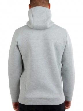 Fundango Hamal Tech Hoodie férfi kapucnis pulóver szürke színben 3