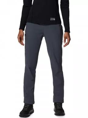 Mountain Hardwear Dynama Lined High Rise Pant női túranadrág szürke színben 1