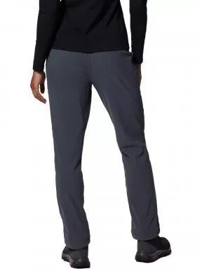 Mountain Hardwear Dynama Lined High Rise Pant női túranadrág szürke színben 3