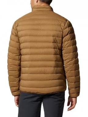 Mountain Hardwear Deloro Down Jacket férfi pehelykabát barna színben 3